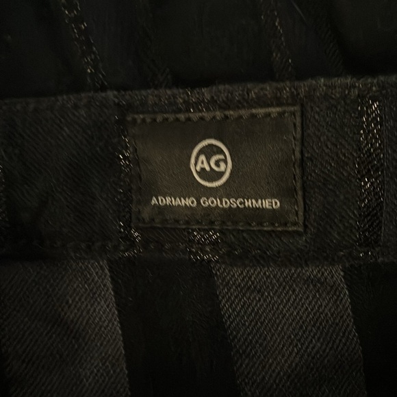 Black Button-Fly Jeans AG ADRIANO GOLDSCHMIED Farrah Skinny Ankle Jean 28R/04 - Picture 6 of 8